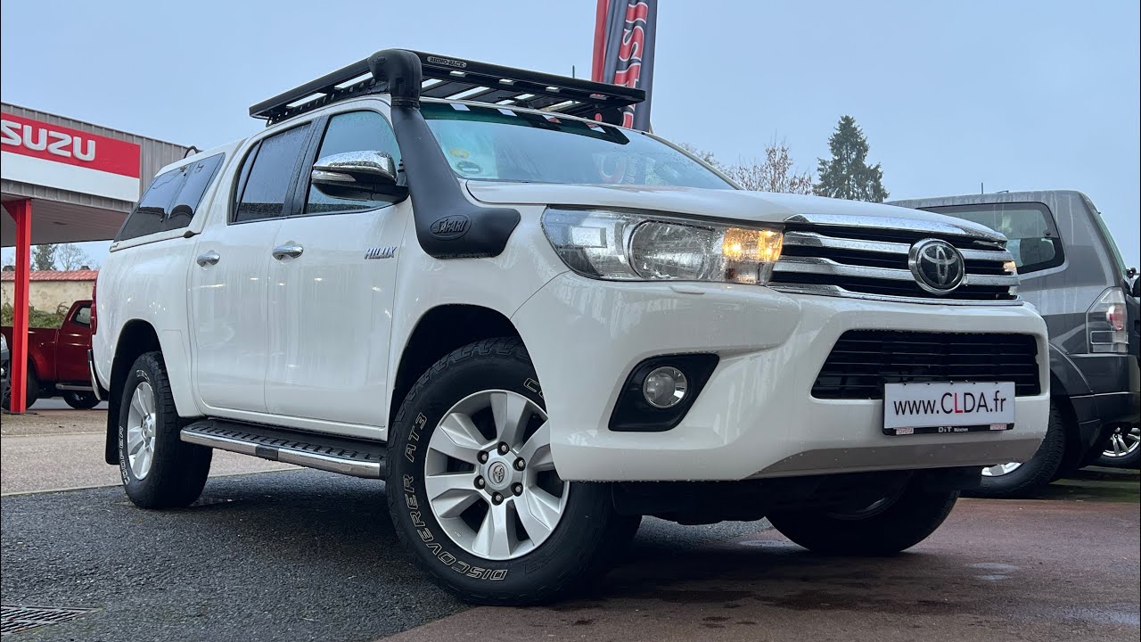 TOYOTA HILUX 2,4L D4D DBLE Cab Confort  BV6 2017 N•2607