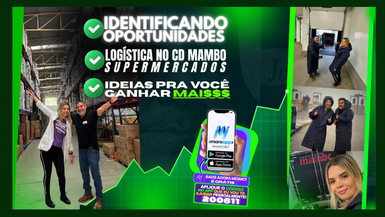 LIVE: O QUE VIMOS NO CD DO MAMBO - OPORTUNIDADES REAIS NA LOGÍSTICA E NO MARKAPP