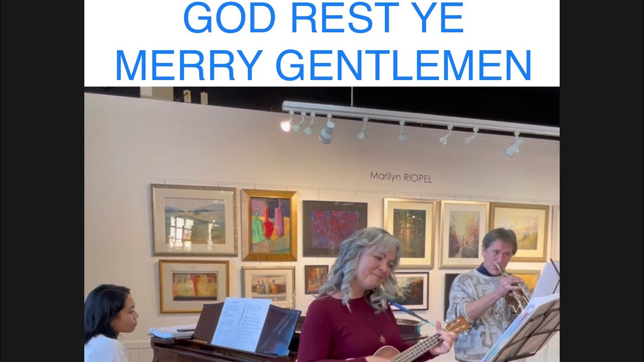 God Rest Ye Merry Gentlemen & We Three Kings with vocal harmony, trumpet and piano #barenakedladies