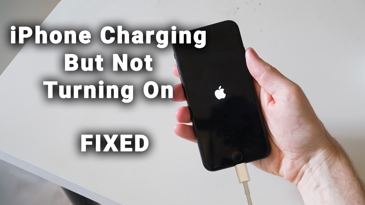 iPhone Charging But Not Turning On [FIXED]