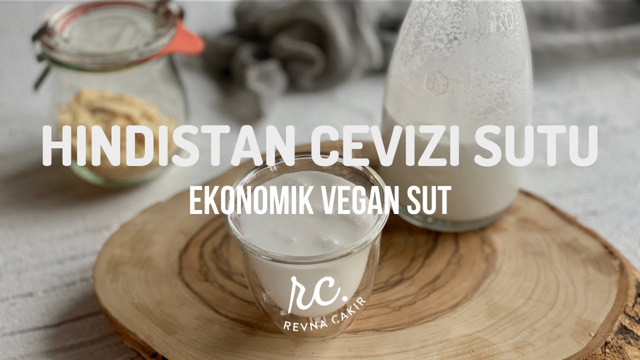 Hindistan Cevizi Sütü& Unu| 1 Malzemeli Ekonomik Vegan Süt