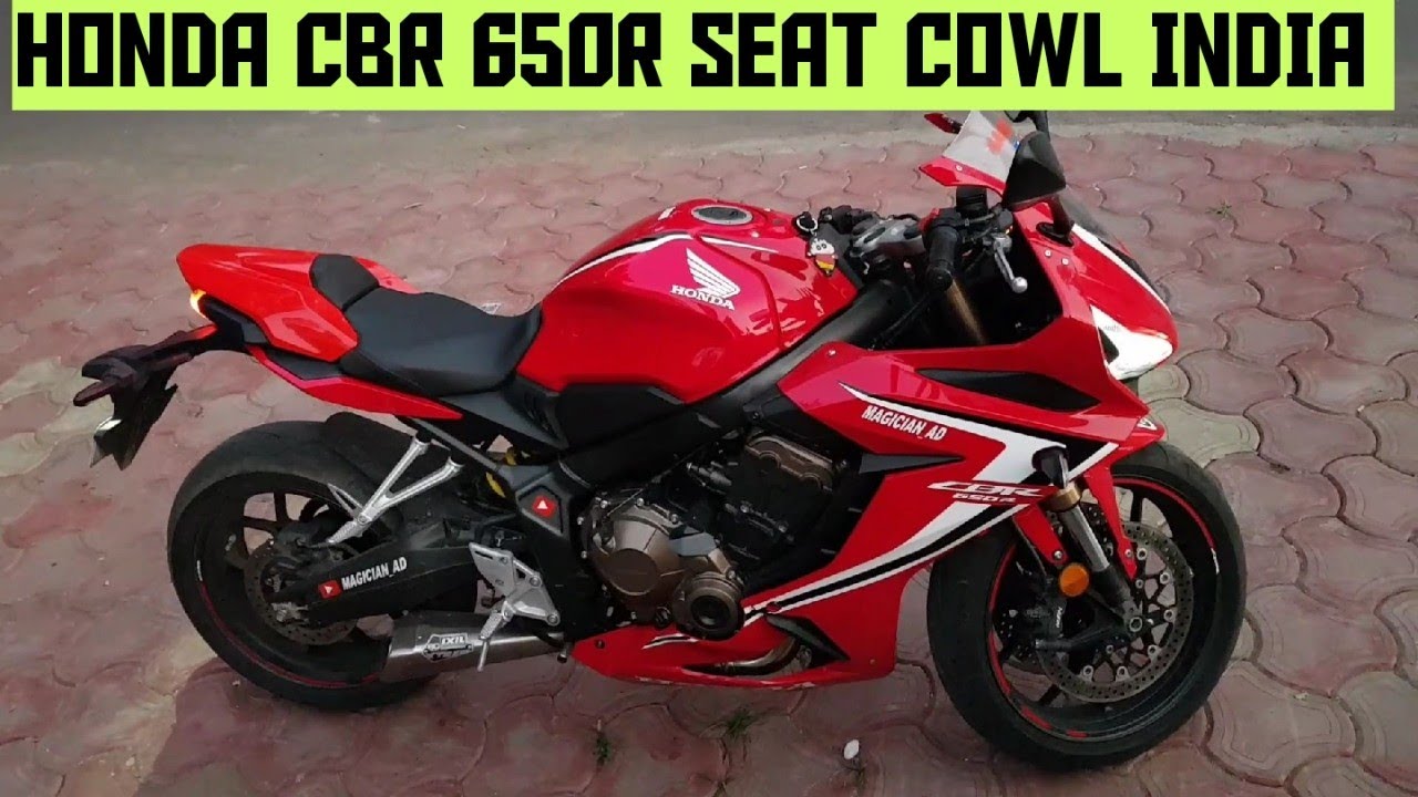 Honda cbr650r red 2019 seat cowl india | Got cowl seat from Ali Express Mtk Racing|Magician AD vlogs