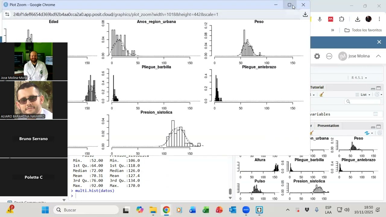 Análisis multivariado en R cloud - Modelos lineales generales y generalizados