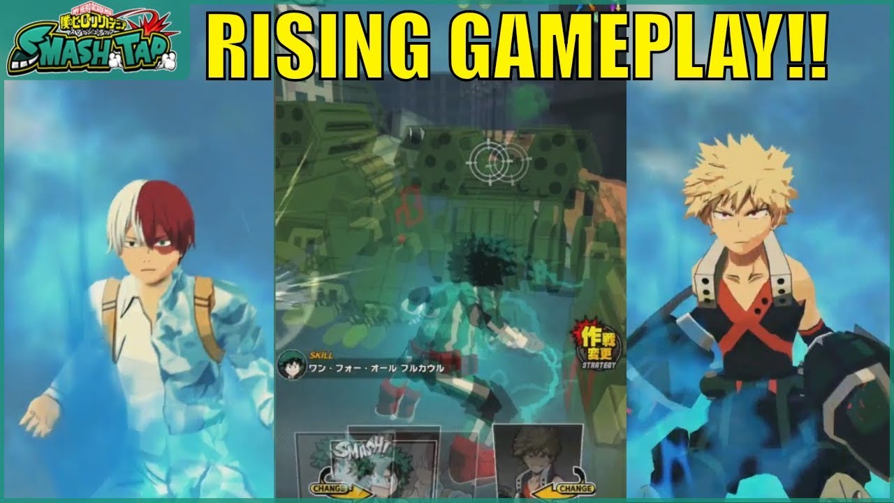 NEW SMASH RISING GAMEPLAY!! - First look at the gameplay, graphics and more