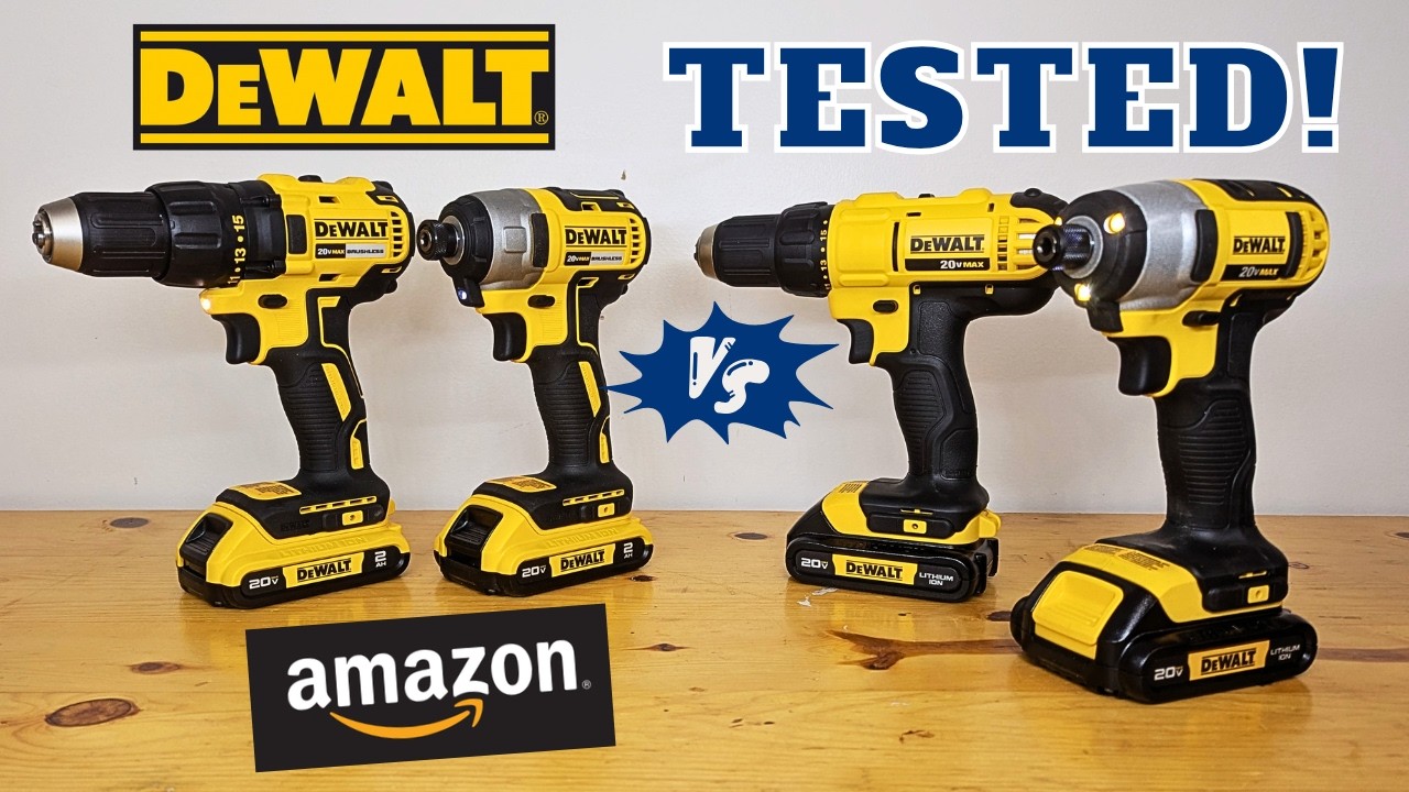 Какой комплект дрели и ударного шуруповерта DEWALT вам следует купить?