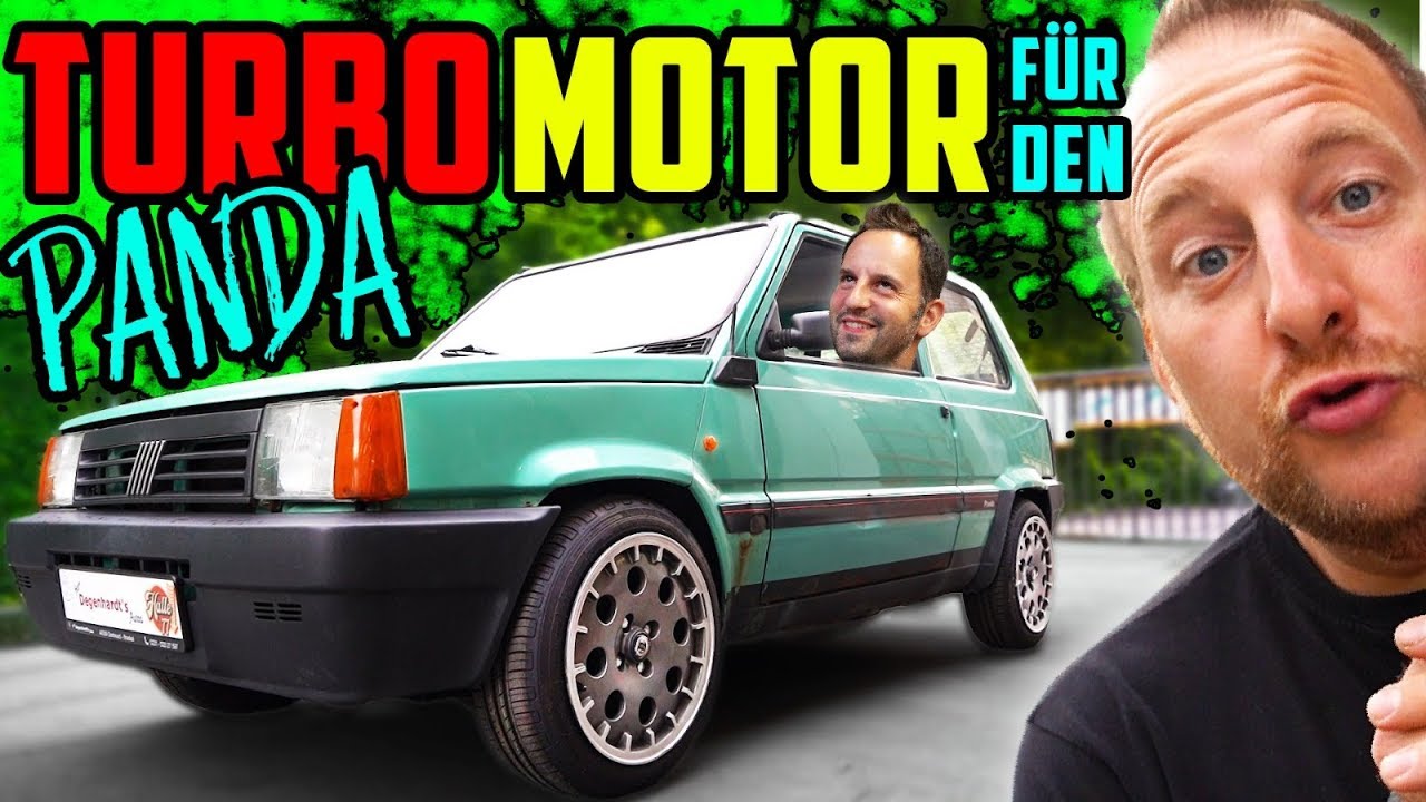 Unser TURBOMOTOR ist da! - Fiat Panda! - Ab zu Maik Harder!