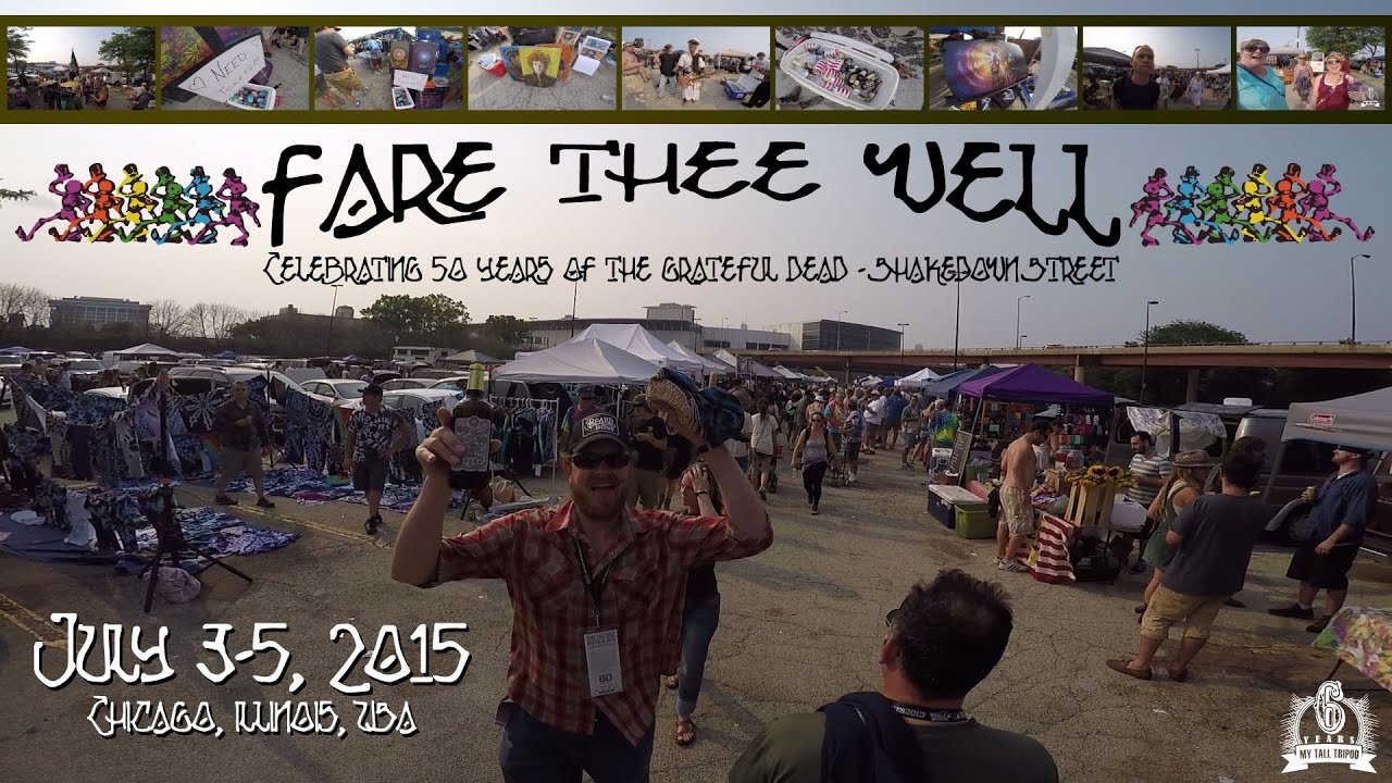 Full Shakedown Street Walk at the Fare Thee Well Concert in Chicago 2015