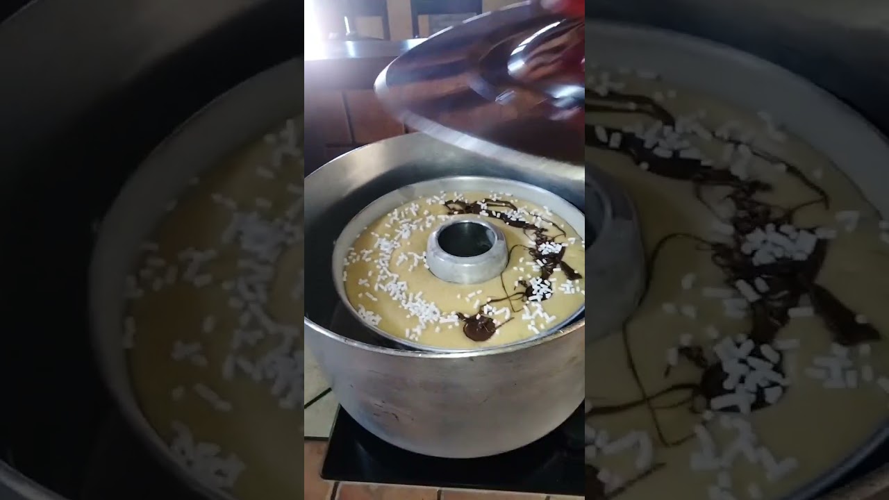 Cottura ciambellone nel Kit forno magic cooker