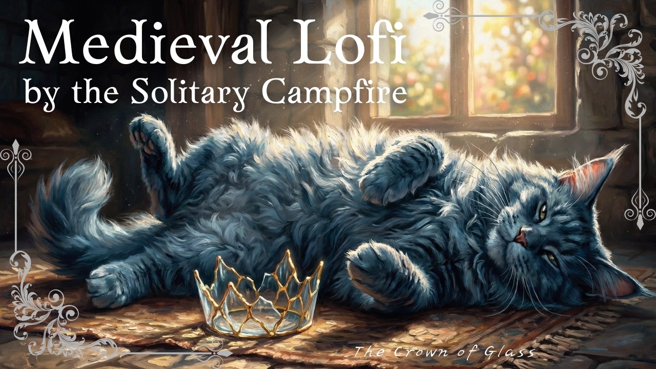 The Crown of Glass | Lofi BGM | Fantasy Music | MedievalMusic for Focus & Chill