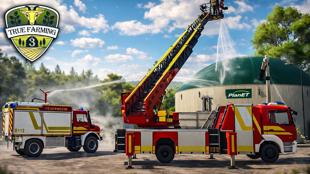 Was ist an der Biogasanlage passiert?! 🚒 Wir müssen sofort hin | True Farming 3 #84 | LS25