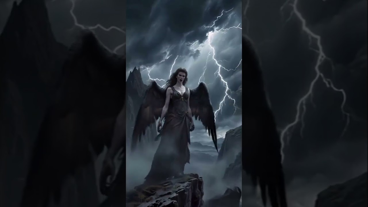 Harpy (half-woman, half-bird)#Mythology #FantasyCreatures #HybridCreatures  #ghost #mythology#horror