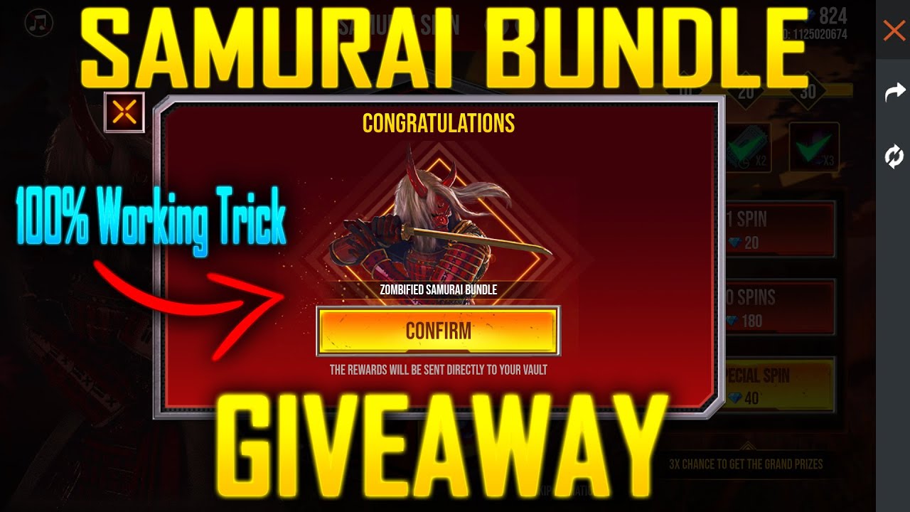 ZOMBIFIED SAMURAI BUNDLE GIVEAWAY by JIMBHO GAMING #jimbhoman #jimbhogaming #zombifiedsamuraibundle