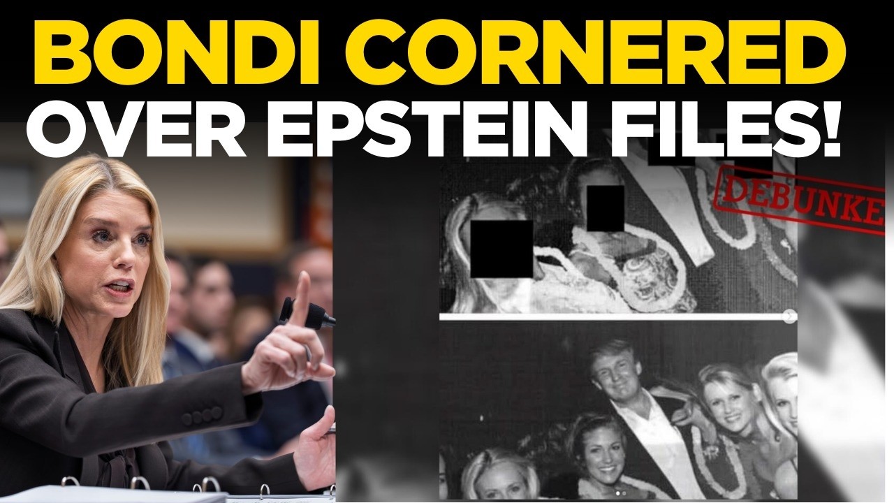 LIVE: Pam Bondi SPEAKS OUT | Bondi Under Siege After DOJ Reveals No Epstein Client List | World News
