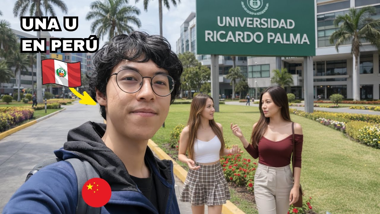 Chino visita una Universidad Peruana&hellip; y no esperaba ESTO 🤯🇵🇪