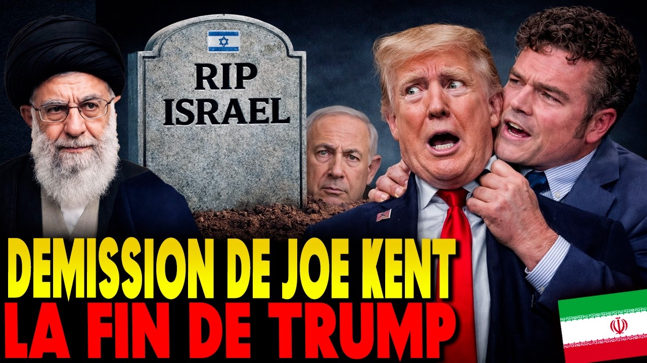 Démission de Joe Kent à cause de la guerre en Iran et accuse Israël de manipuler Trump #ormuz