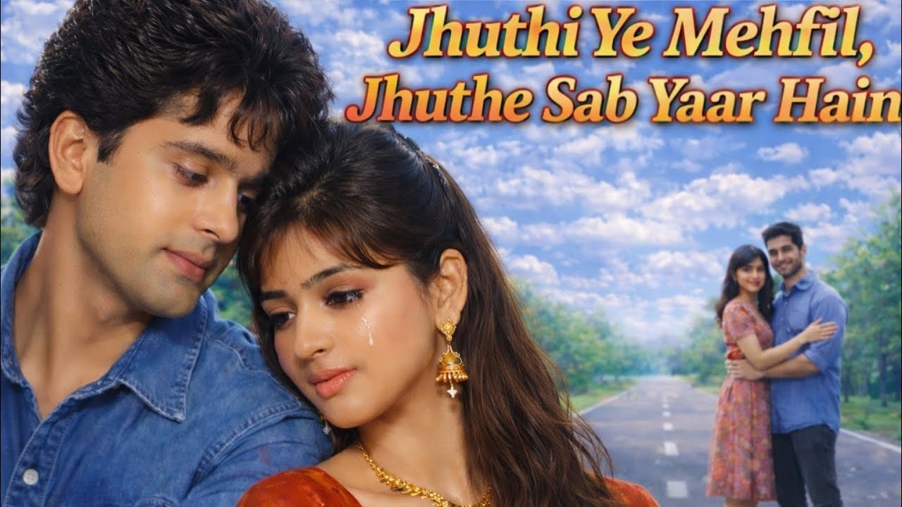 Jhuthi Ye Mehfil Jhuthe Sab Yaar Hain♥️ | Sad Romantic Song 2026 | Heart Touching Hindi Love Story 