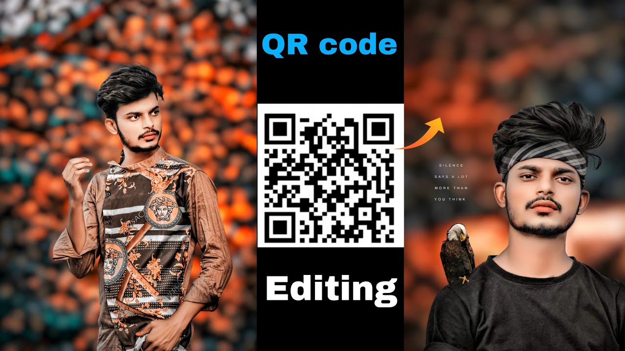 QR CODE PHOTO EDITING | One Click Photo Editing | qr code | photo editing | Snapseed QR Code