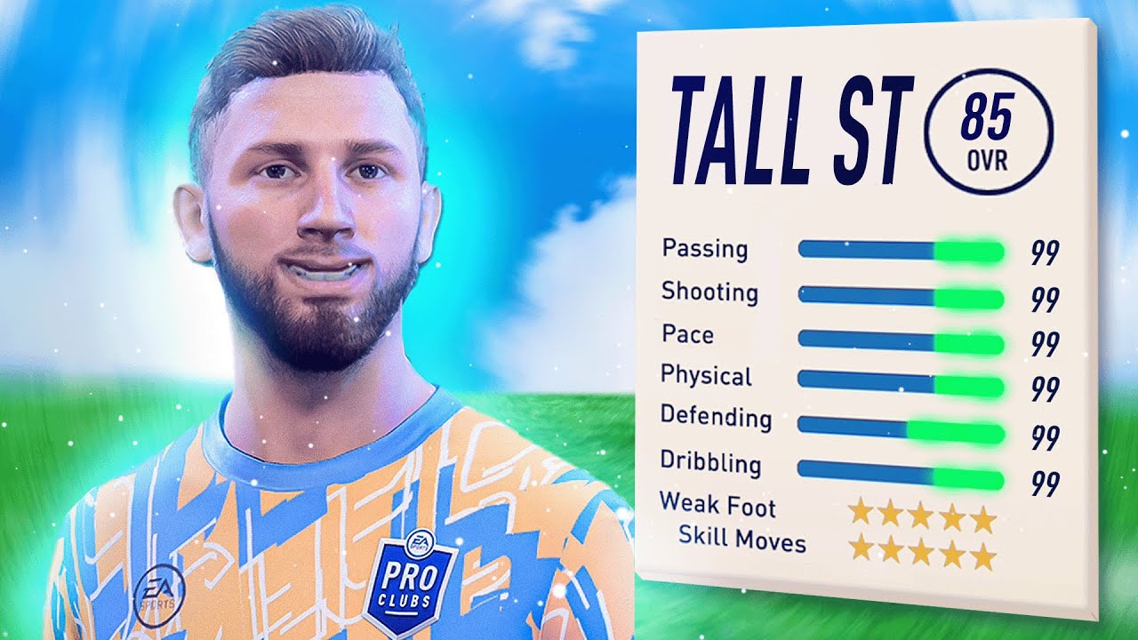 FIFA 23 PRO CLUBS | BEST TALL  ST BUILD  INSANE *STARTER* META STRIKER (TIPS/TRAITS) 50 Skill Points
