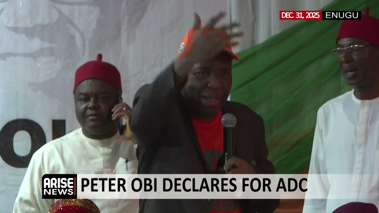 PETER OBI DECLARES FOR ADC