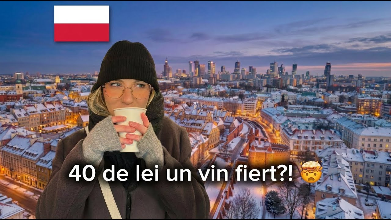 Varșovia ne-a surprins total 😳 ❄️| Primul contact cu Polonia