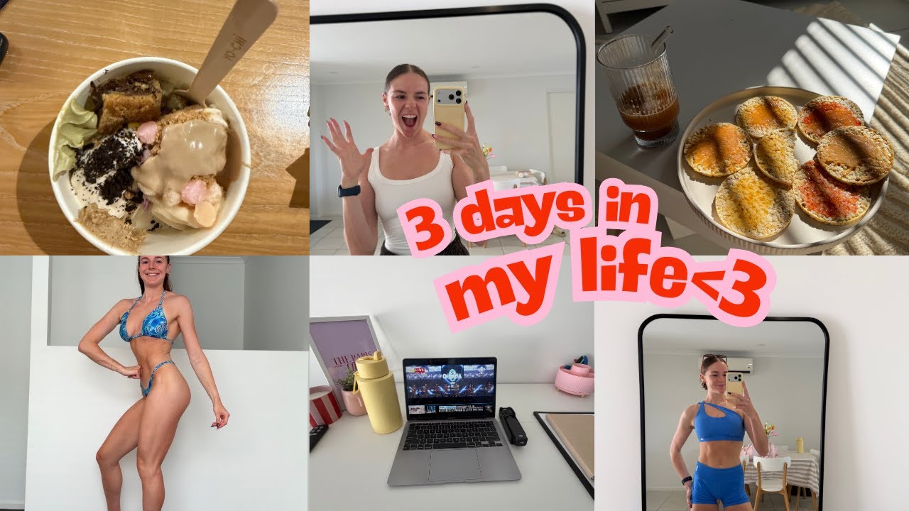 weekend vlog | work, training, food freedom and more...