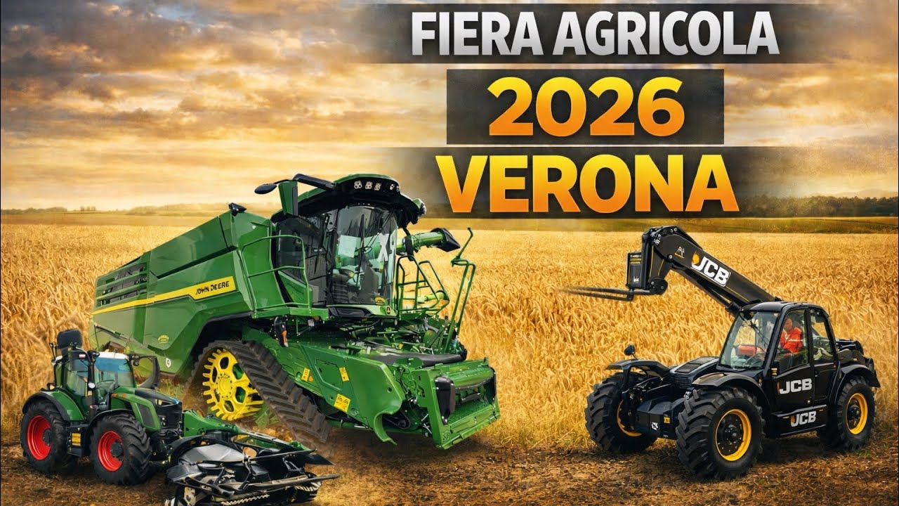 Passeggiata completa tra i principali espositori e macchinari agricoli