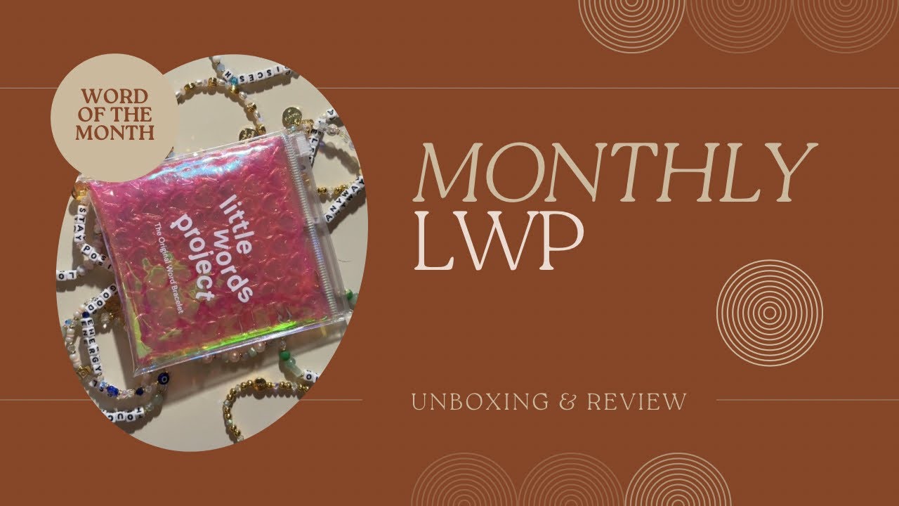 Monthly Bracelet Subscription?? Little Words Project Review 💫