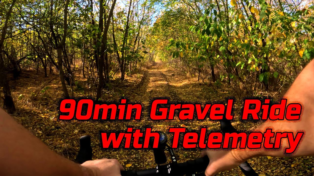 90-Minute Gravel Bike Ride | Moldova Ride with Full Telemetry #telemetry #cycling #gravelbike