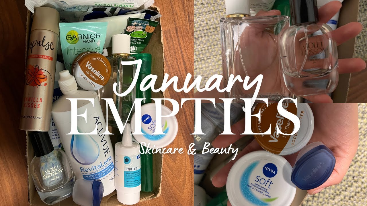 January Empties | Beauty, Skincare, Perfumes