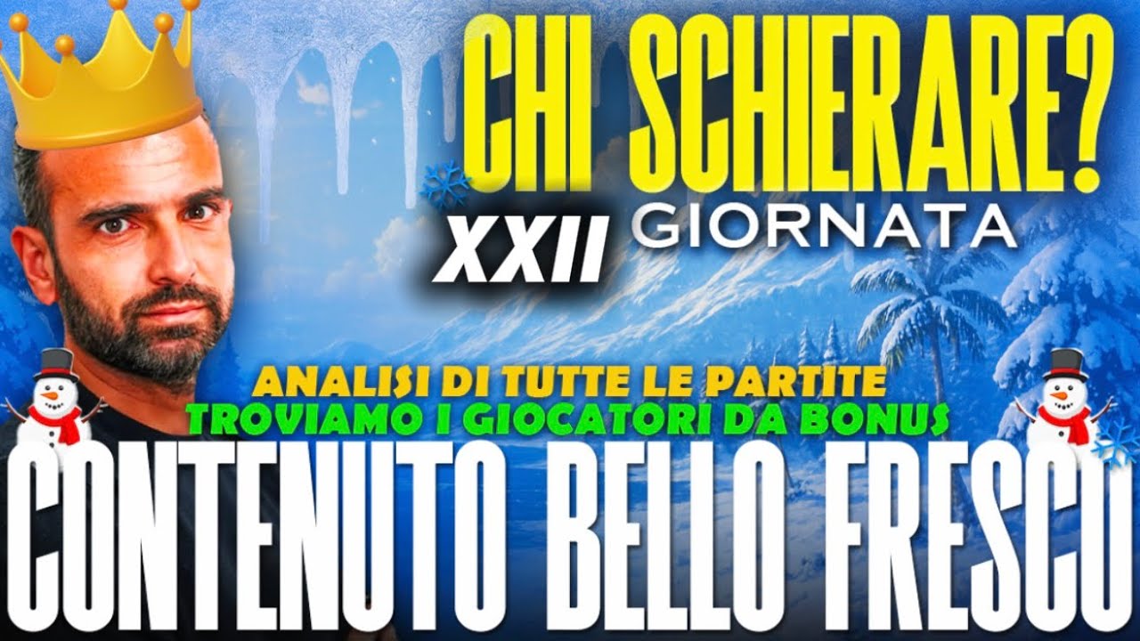 VINCERE O PERDERE LA TUA FANTAGIORNATA DIPENDE DA QUESTO VIDEO| Chi schierare XXII giornata 