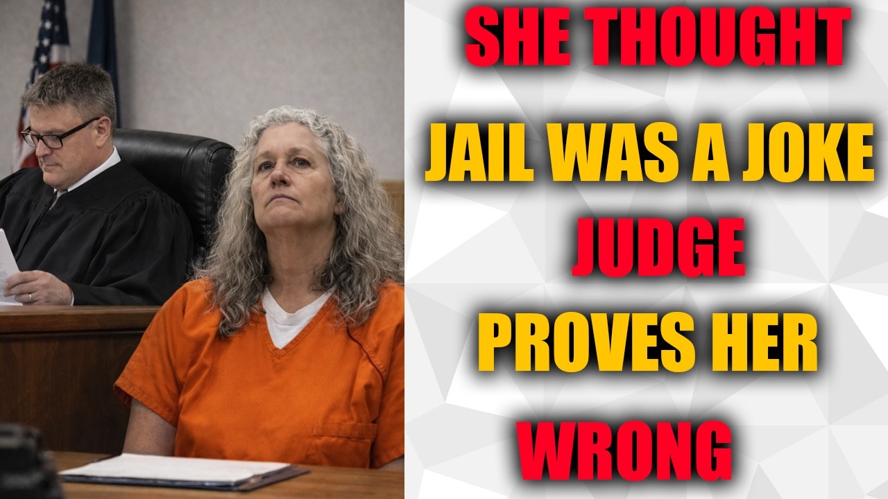 She Treated Jail Like a Joke — The Judge Made It Real