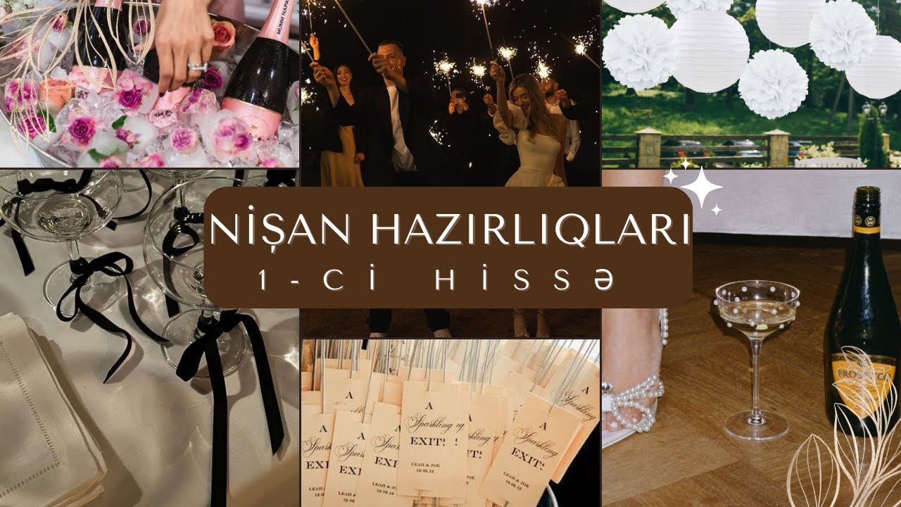 NİŞAN HAZIRLIQLARI | MƏKAN | DEKOR | XONÇA