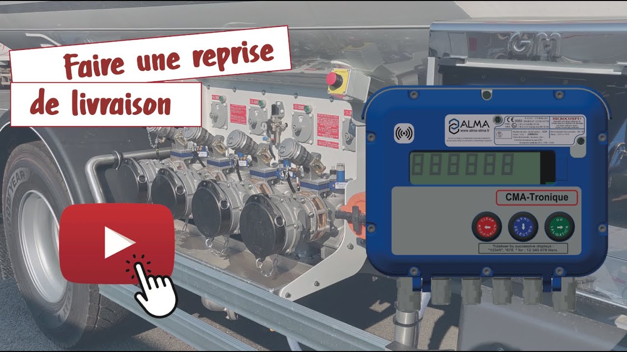 Microcompt+ ALMA / 4 - Comment faire une reprise de livraison ?