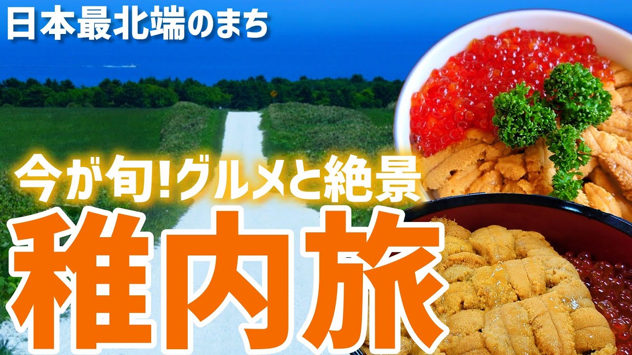 【今が旬のウニ丼！】日本最北端の地でしか味わえない絶品グルメと絶景に感動の嵐でした【稚内旅行】
