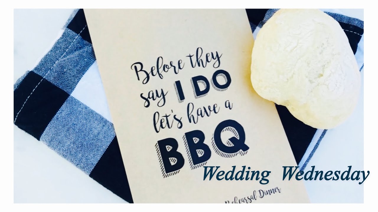 WEDDING 💍 WEDNESDAY TIPS ON PLANNING YOUR REHEARSAL DINNER 🍗🍖🥐🥩🍔🌭🥗🍤🧆