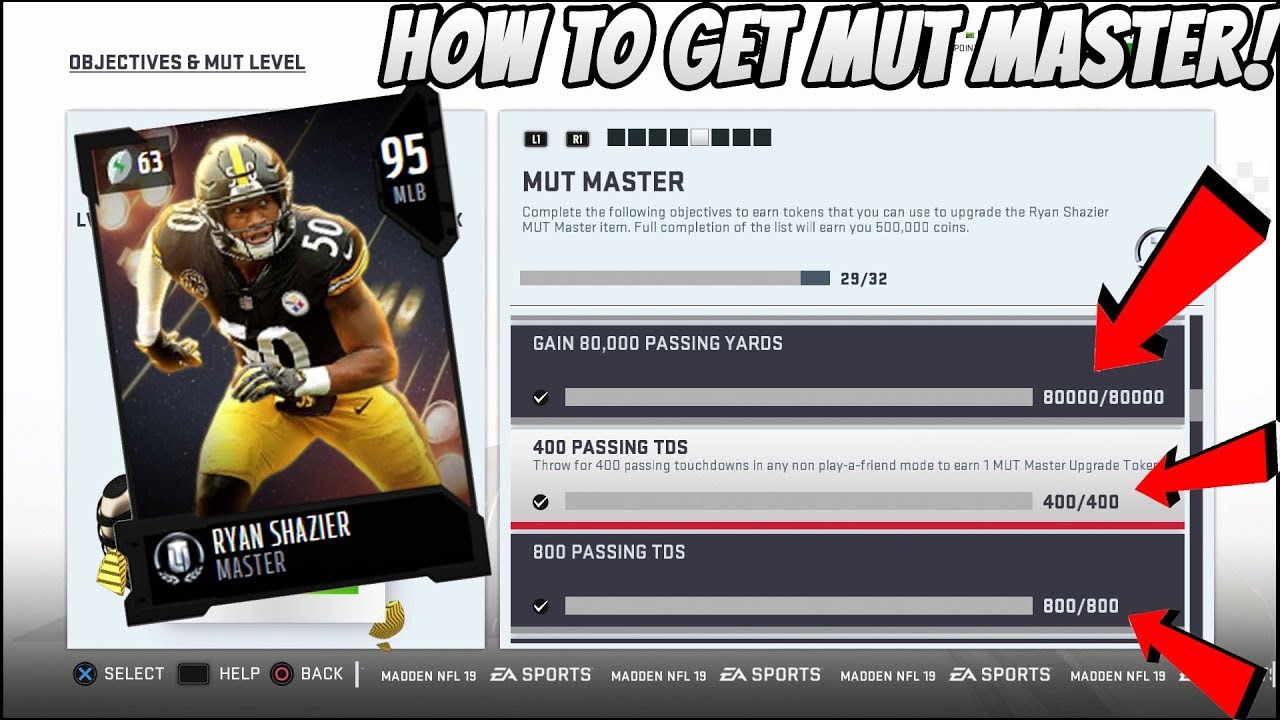 BEST WAY TO COMPLETE MUT MASTER OBJECTIVES MADDEN 19! | BEST WAY TO GET SACKS AND FORCED FUMBLES!