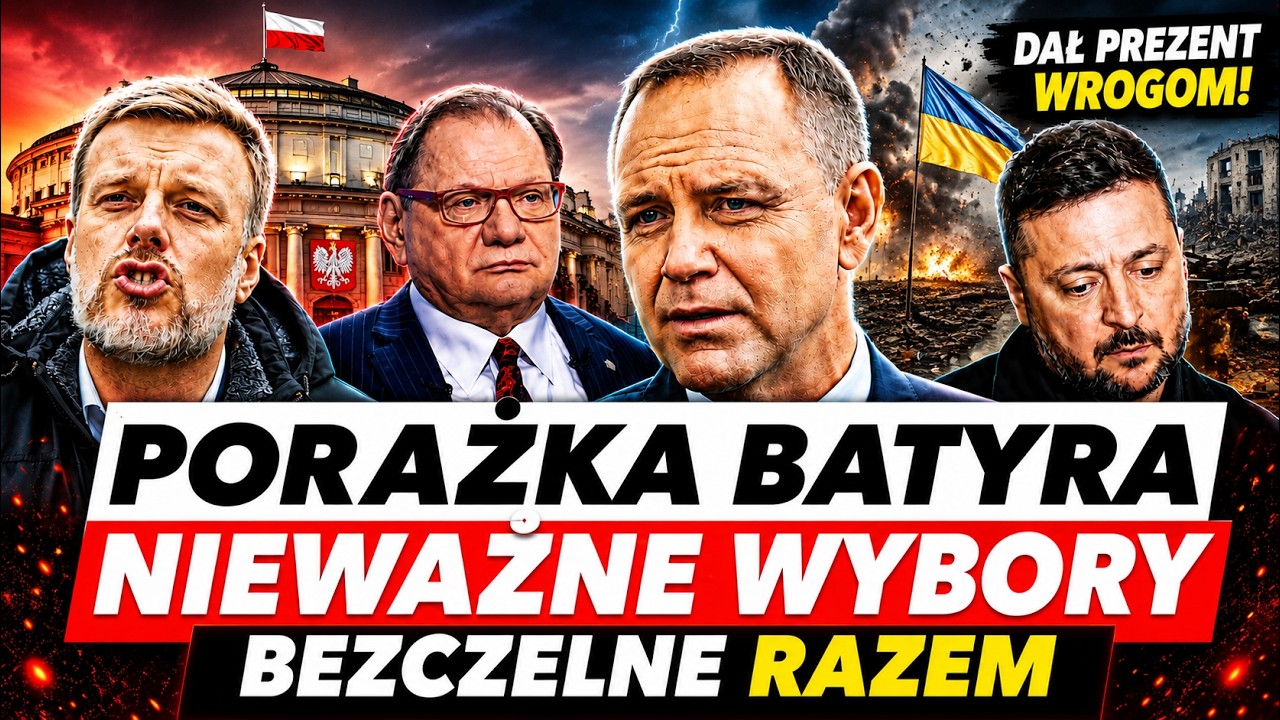 BATYR SIĘ PODDAŁ❗️Zemsta zamiast strategii | Zandberg się POPLUŁ | Kalisz podważa wybory