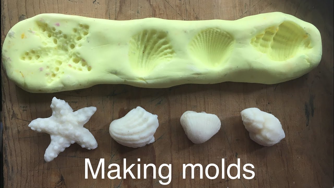 Making a silicone mold for soap embeds