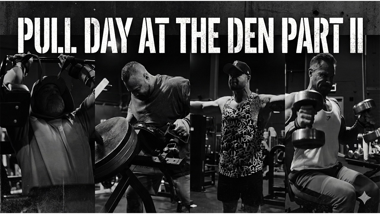 GYMBROS @ The Den Fitness - Pull day.