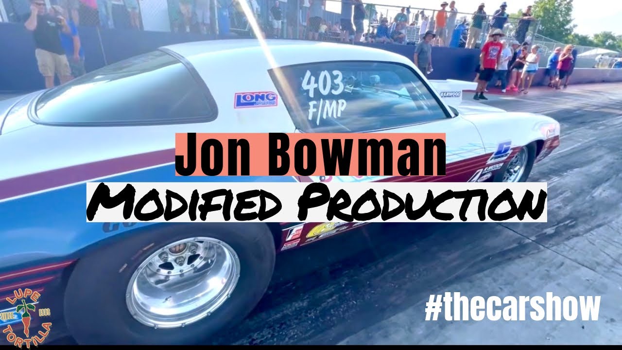 2024 Stick Shift Nationals Jon Bowman Modified Production High RPM Camaro Super Stock Drag Race