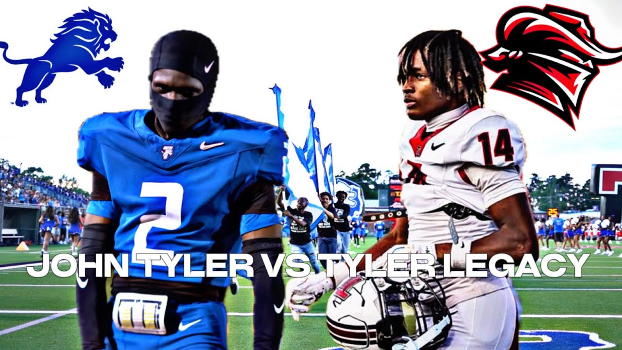 EAST TEXAS BIGGEST RIVALRY GOES DOWN 😳 John Tyler Vs Tyler Legacy #txhsfb