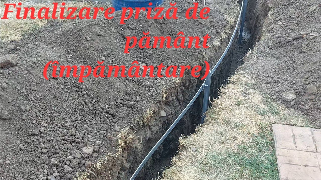 Construcție foișor.Ep 5/Executare priză de pământ(împământare)traseu copex,alimentare apă și curent