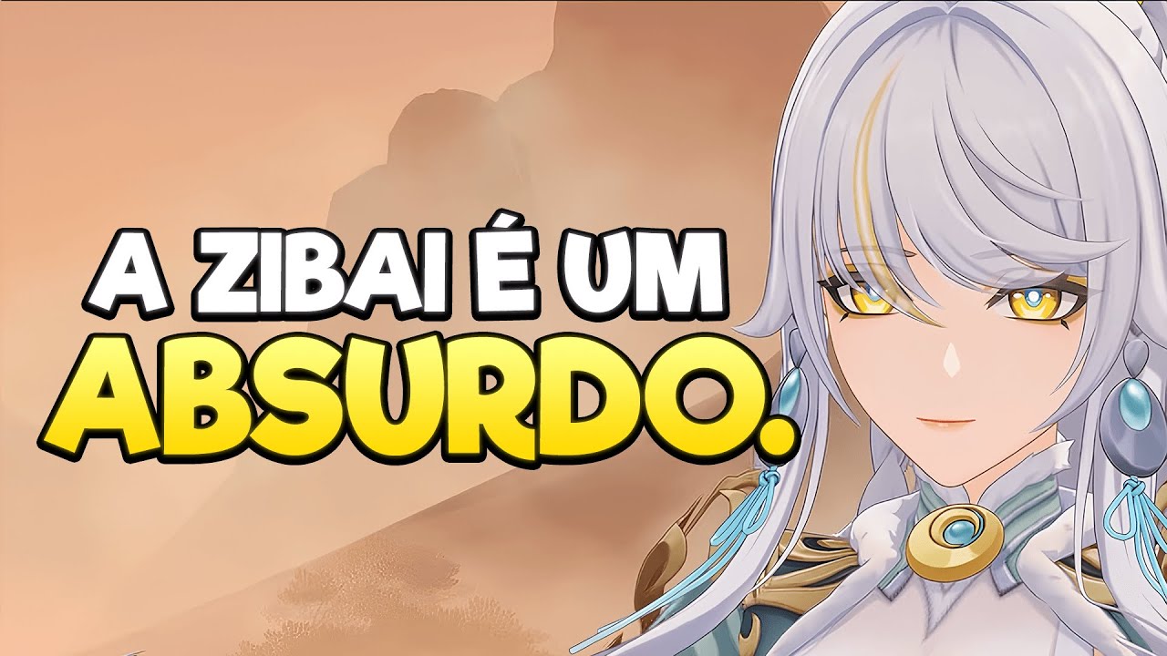 Lançaram mais um MONSTRO! Uma das melhores DPSs? | Uma análise da Zibai - Genshin Impact