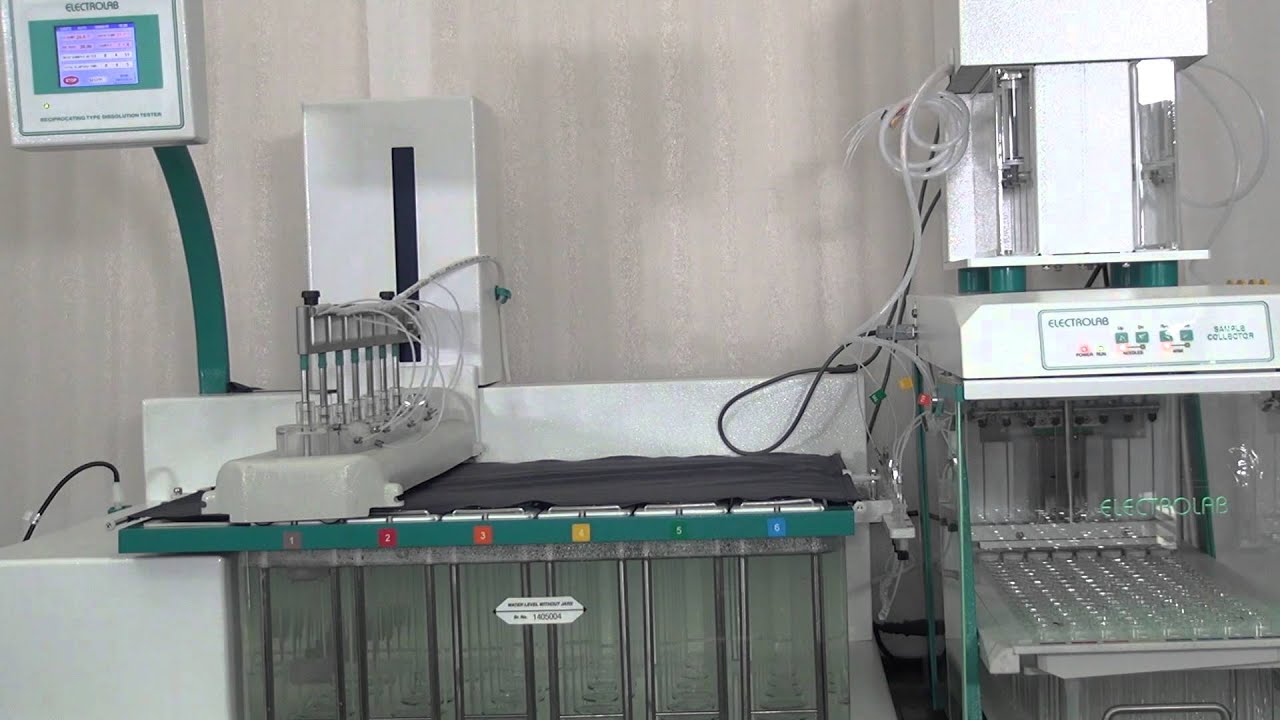 ELECTROLAB Reciprocating Dissolution Tester USP Apparatus 3