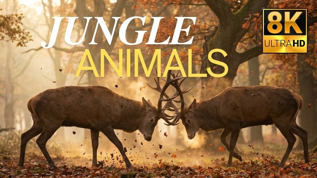 8K Cinematic Wildlife – Stunning Wild Animals in Nature