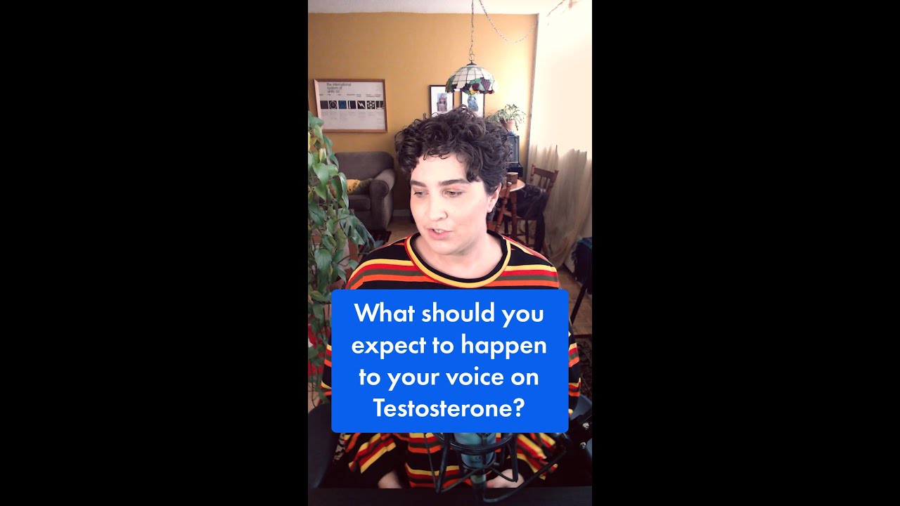 What should you expect to happen to your voice on Testosterone? #shorts