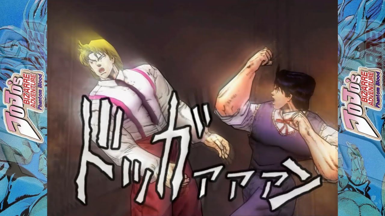 JoJo's Bizarre Adventure: Phantom Blood (PlayStation 2 English Patch Playthrough - Part 1)
