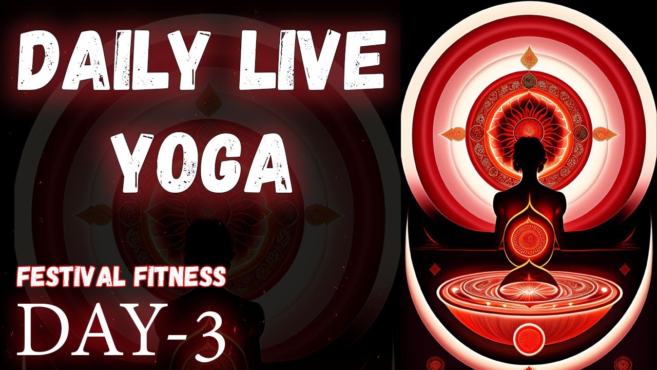 live yoga classes online free | live fitness class  | festival yoga 2023 |heal your body with 