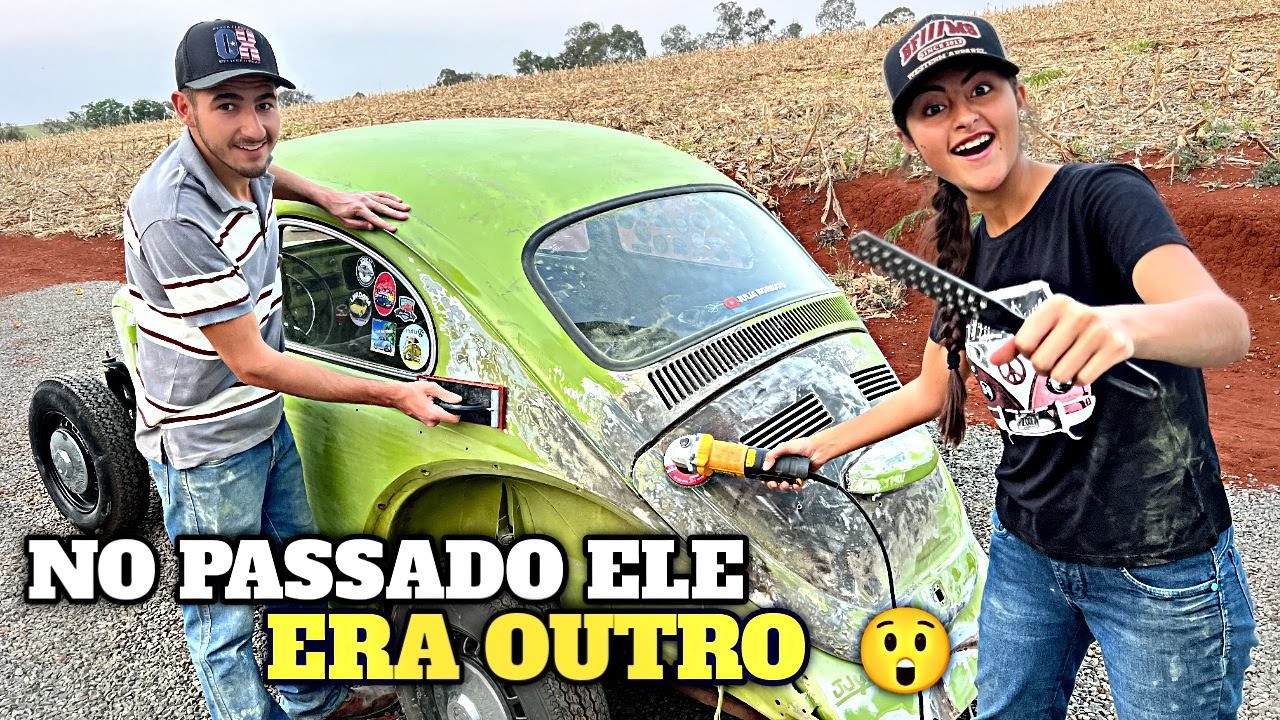 LIXAMOS O FUSCA E REVELAMOS O PASSADO DELE !!!