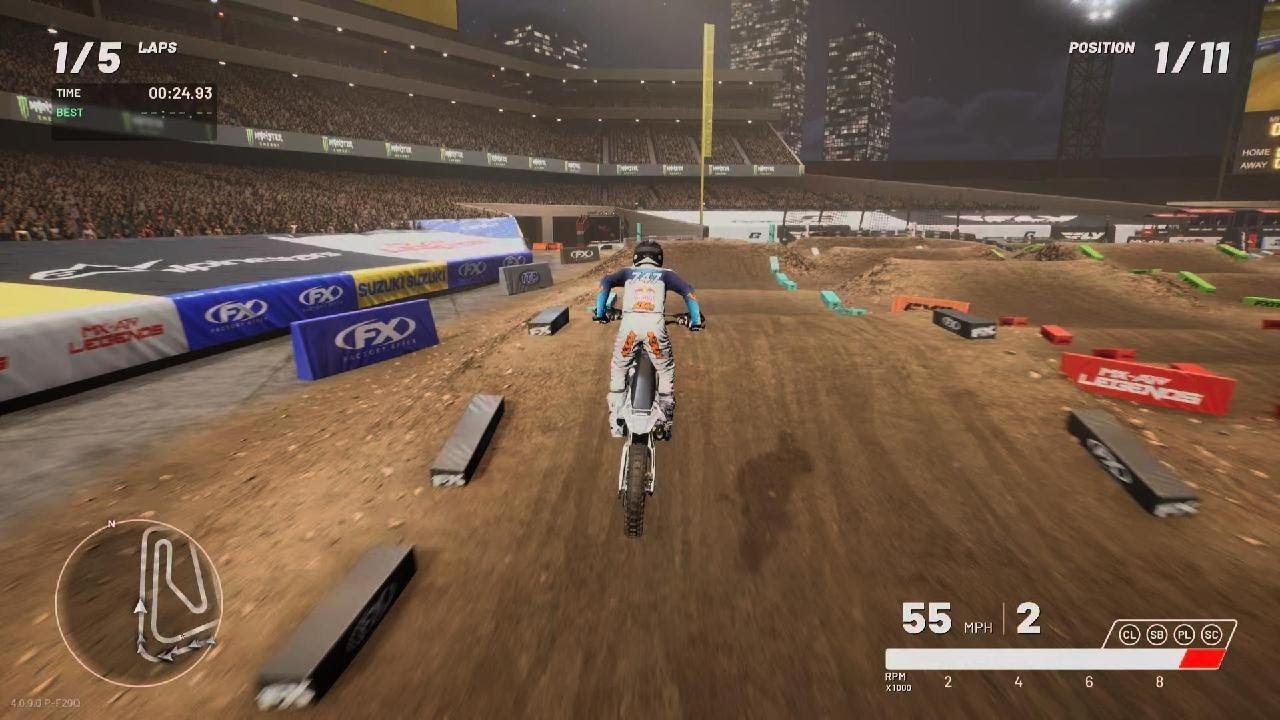 ALMOST GAVE IT AWAY ANAHEIM SUPERCROSS MX VS ATV LEGENDS